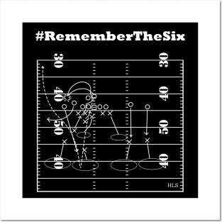 #RememberTheSix Posters and Art